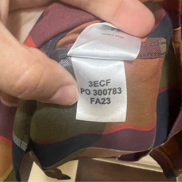 Orvis No-Work Work Shirt Mens XXL Cotton Multicolor Plaid Long Sleeve Button Up - Picture 7 of 12